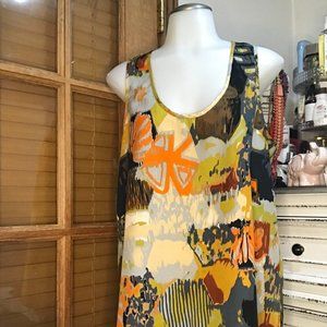Multicolor Cami Sleeveless Top by By Walter Baker Size M